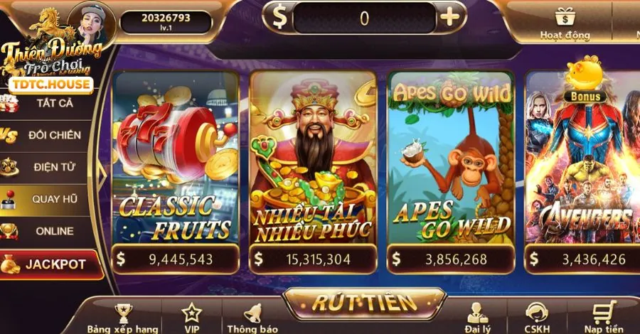 Bàn chơi Dragon Tiger trực tuyến