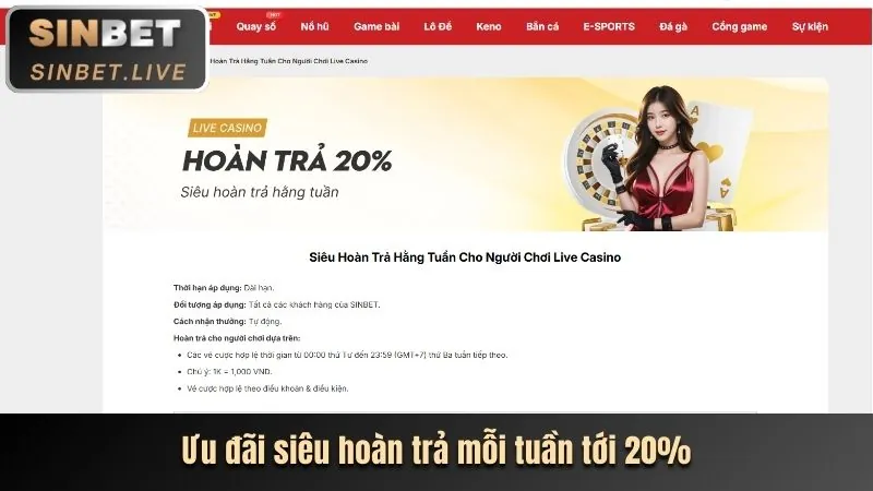 Bàn chơi Blackjack trực tuyến